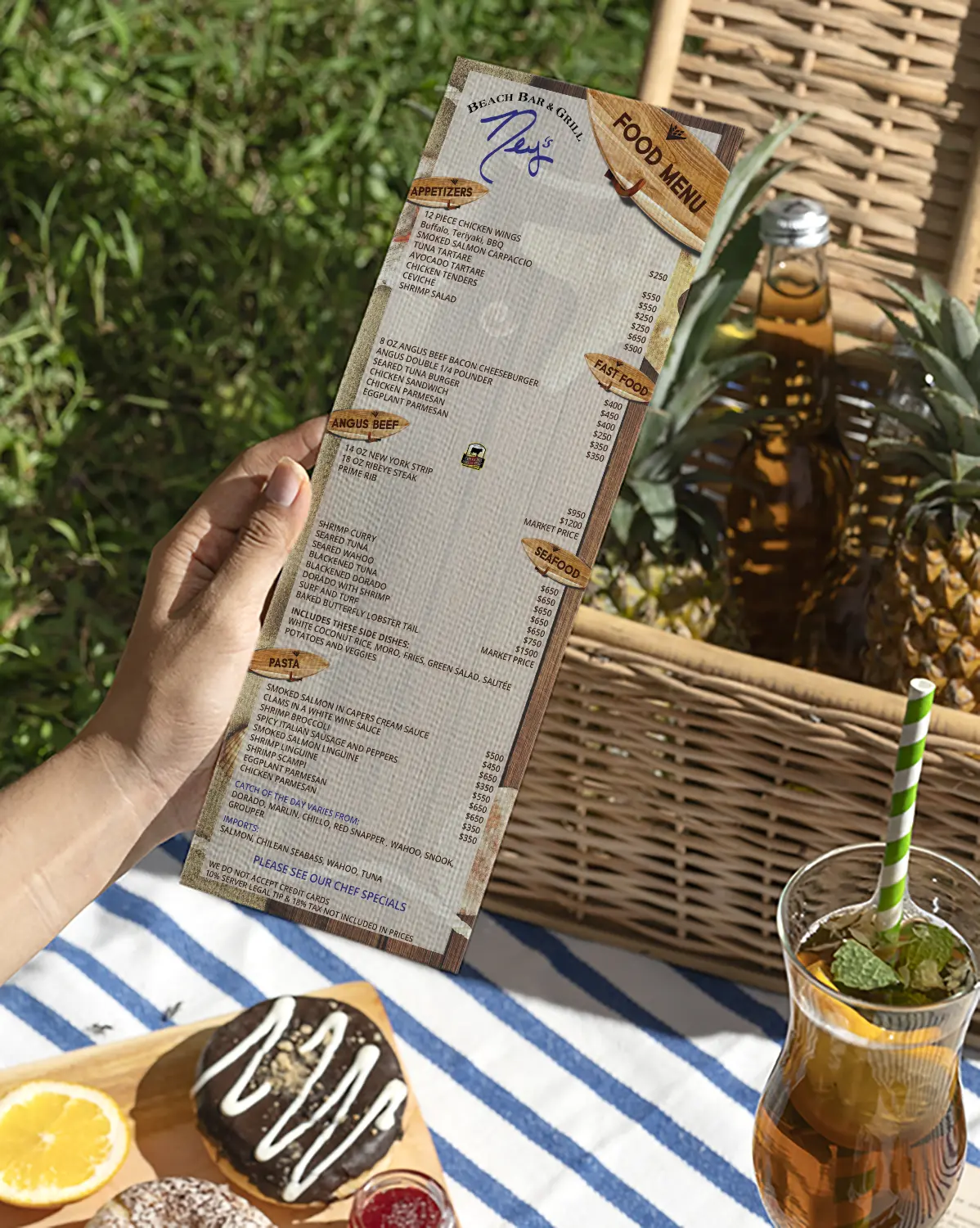 Menu Design